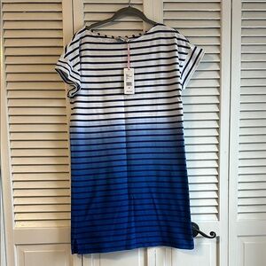 NWT Vineyard Vines Blue Ombré Dress